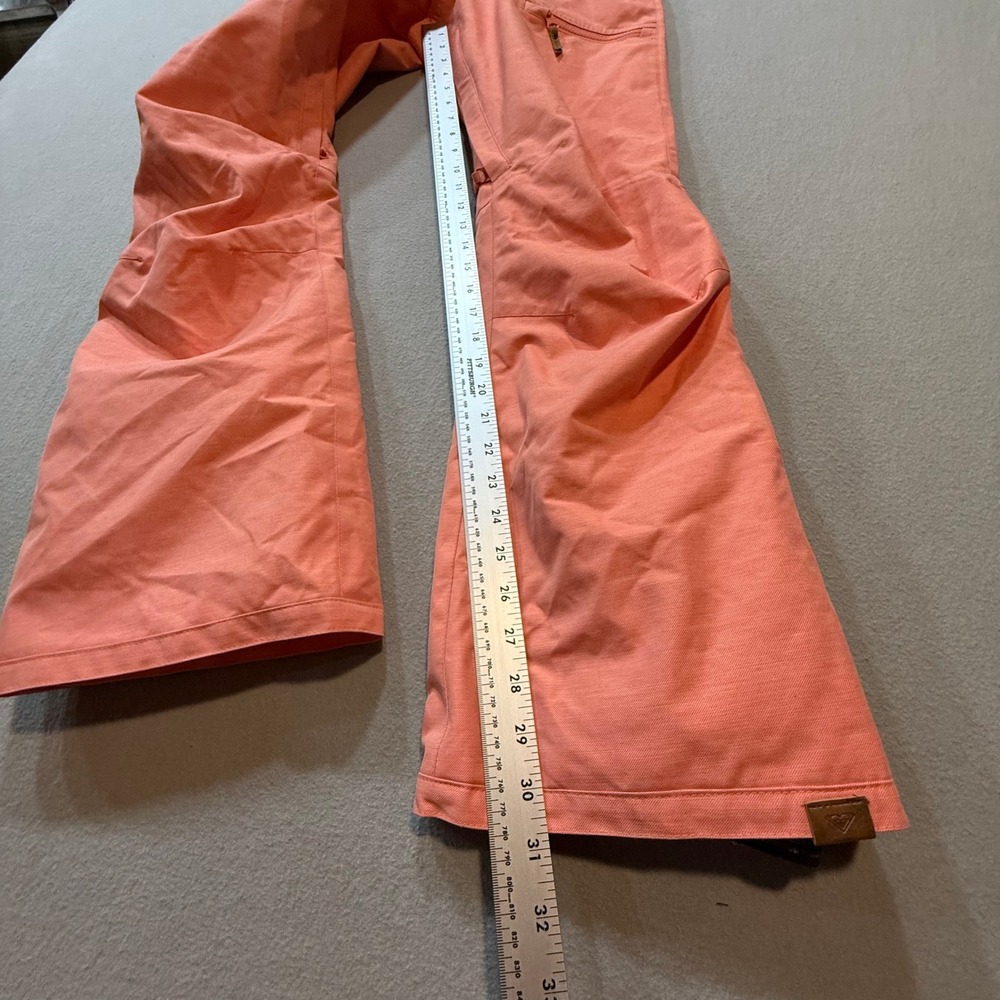 Roxy Backyard Snowboard Ski Pants‎ Coral Women Size S - Picture 4 of 15